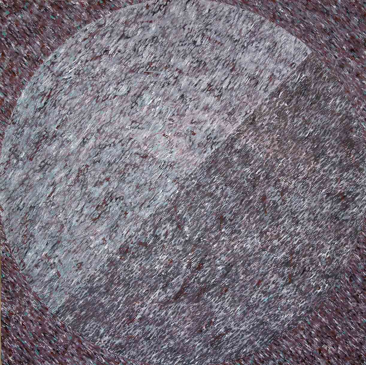 Ivana Vuliu0107 Mjesec akril na platnu 100x100cm